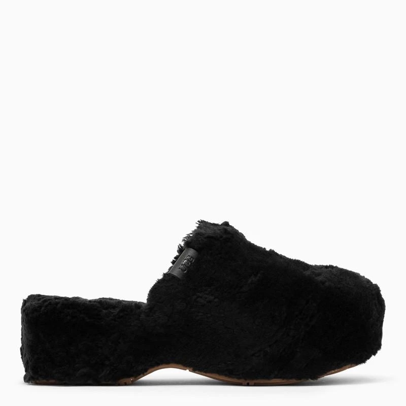 商品UGG|Fuzz Sugar black clog,价格¥909,第1张图片