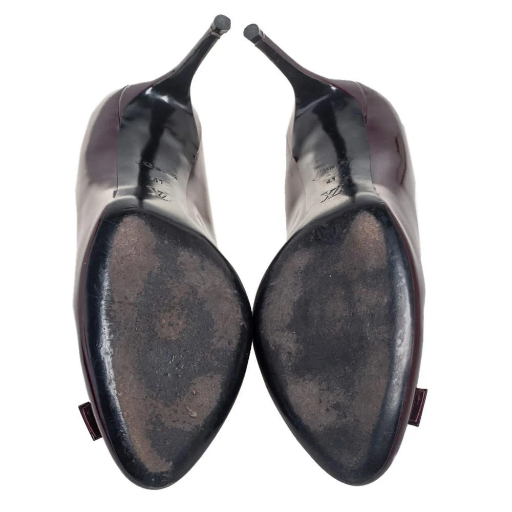 Louis Vuitton Amarante Vernis Leather Fiance Pumps Size 41 商品