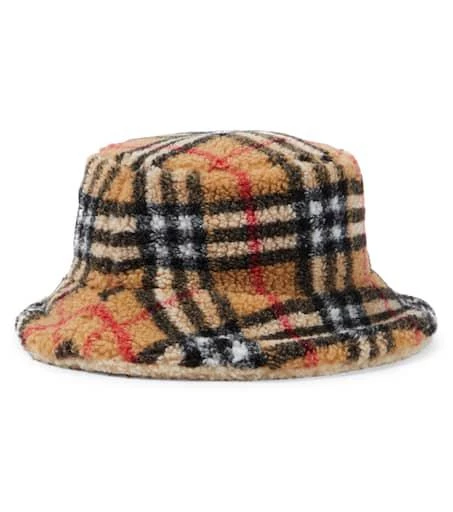 商品Burberry|Burberry Check抓绒渔夫帽,价格¥2717,第3张图片详细描述