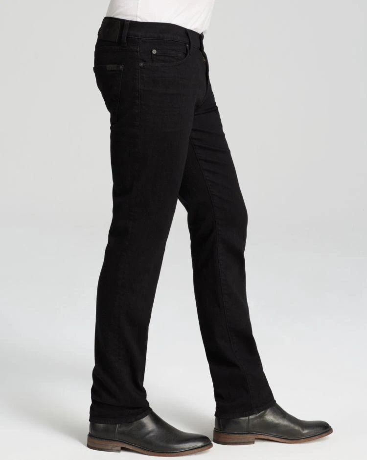 商品7 For All Mankind|7 For All Mankind Luxe Performance Slimmy Slim Fit Jeans in Nightshade Black,价格¥629,第2张图片详细描述