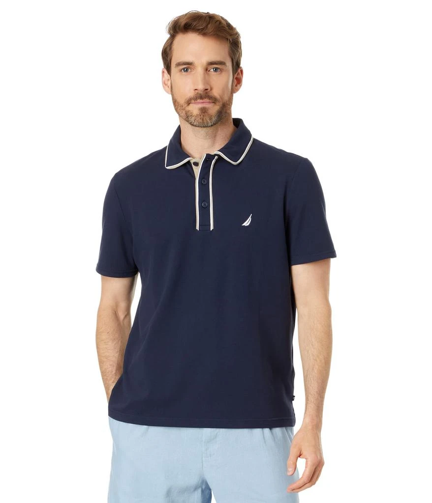 商品Nautica|Classic Fit Performance Polo,价格¥506,第1张图片