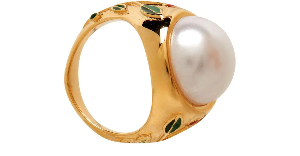 商品Casablanca|Pearl Signet ring,价格¥1034,第2张图片详细描述