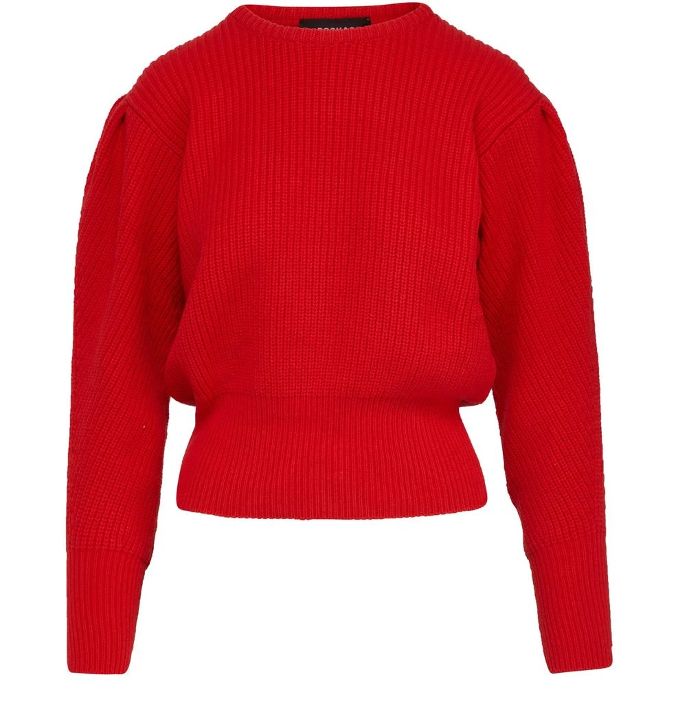 商品ROCHAS|泡泡袖圆领衫,价格¥2425,第1张图片