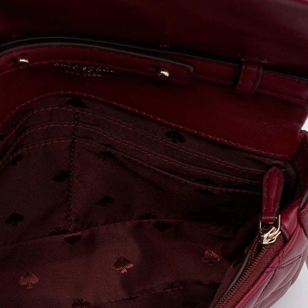 Kate Spade Burgundy Quilted Leather Natalia Crossbody Bag 商品