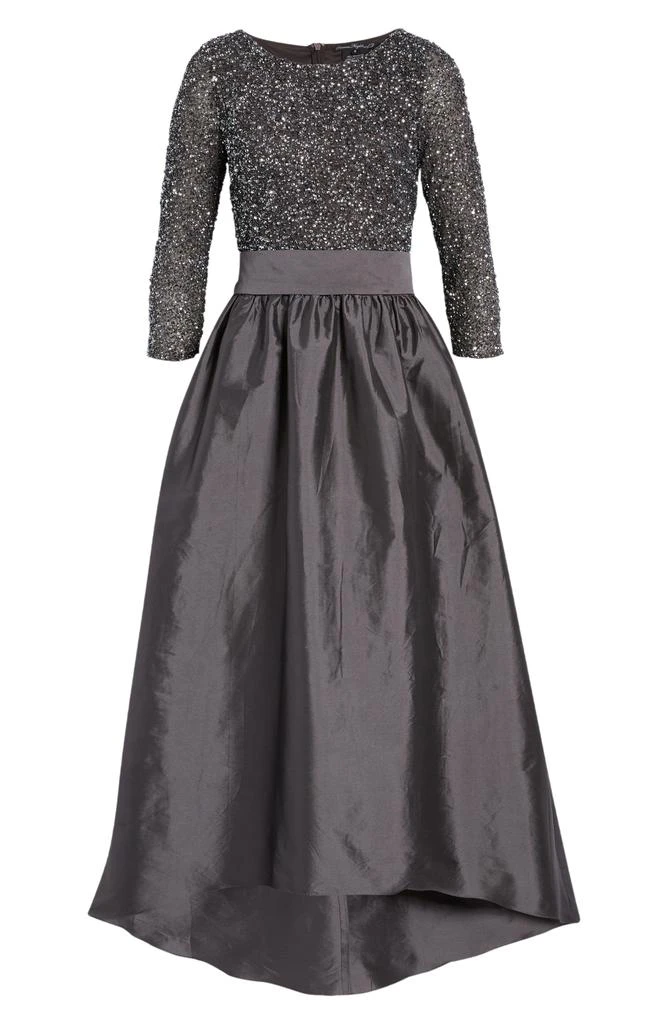 商品Pisarro Nights|Beaded Bodice Taffeta A-Line Gown,价格¥414,第5张图片详细描述