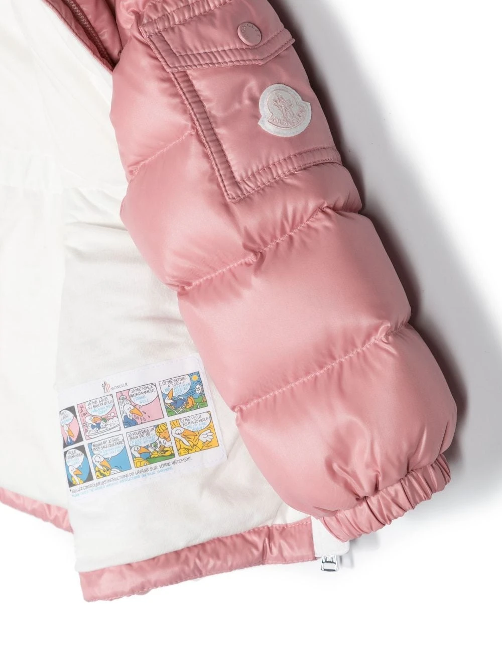 商品【商品预售7天】 Moncler|Moncler 女童羽绒服 1A0002268950MAIRE500 粉红色,价格¥2452,第4张图片详细描述