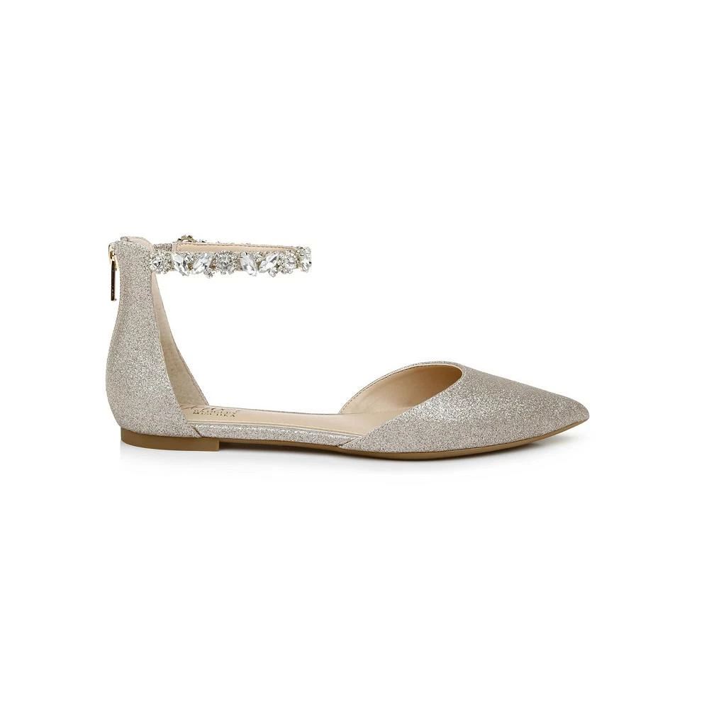商品Badgley Mischka|Women's Cassidy Evening Flat,价格¥741,第2张图片详细描述