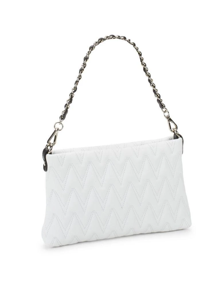 商品Mario Valentino|Vaniled Zigzag Stitch Leather Shoulder Bag,价格¥1573,第4张图片详细描述