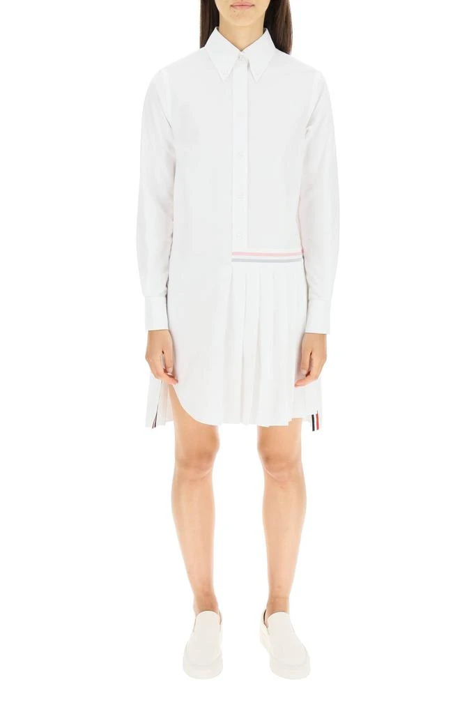 商品Thom Browne|Thom browne oxford cotton shirt dress,价格¥8433,第2张图片详细描述