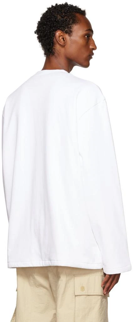 商品Jacquemus|White 'Le T-Shirt Bricciola' Long Sleeve T-Shirt,价格¥1210,第3张图片详细描述