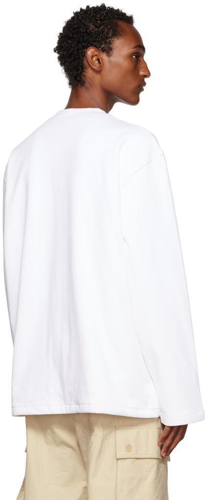 商品Jacquemus|White 'Le T-Shirt Bricciola' Long Sleeve T-Shirt,价格¥1303,第5张图片详细描述