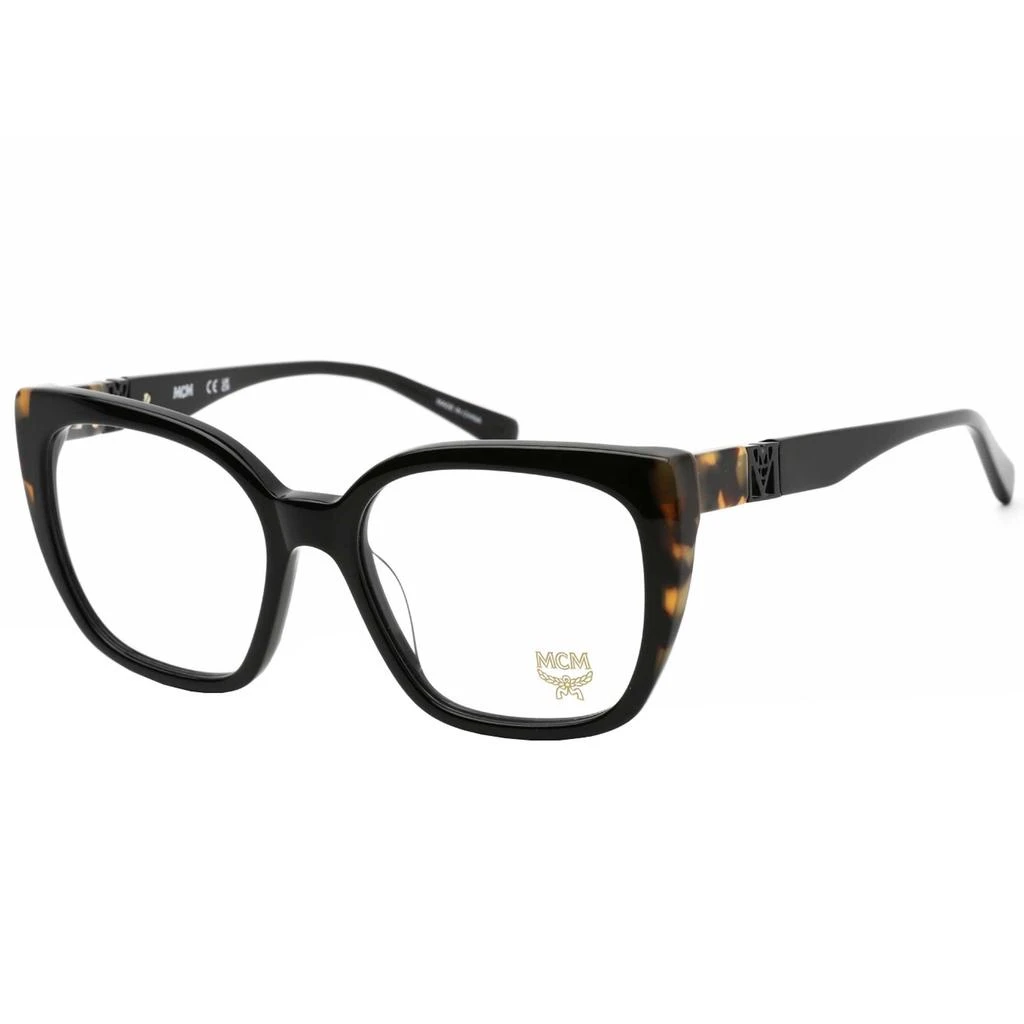 商品MCM|MCM Women's Eyeglasses - Black and Tortoise Cat-Eye Frame Clear Lens | MCM2726 009,价格¥440,第1张图片