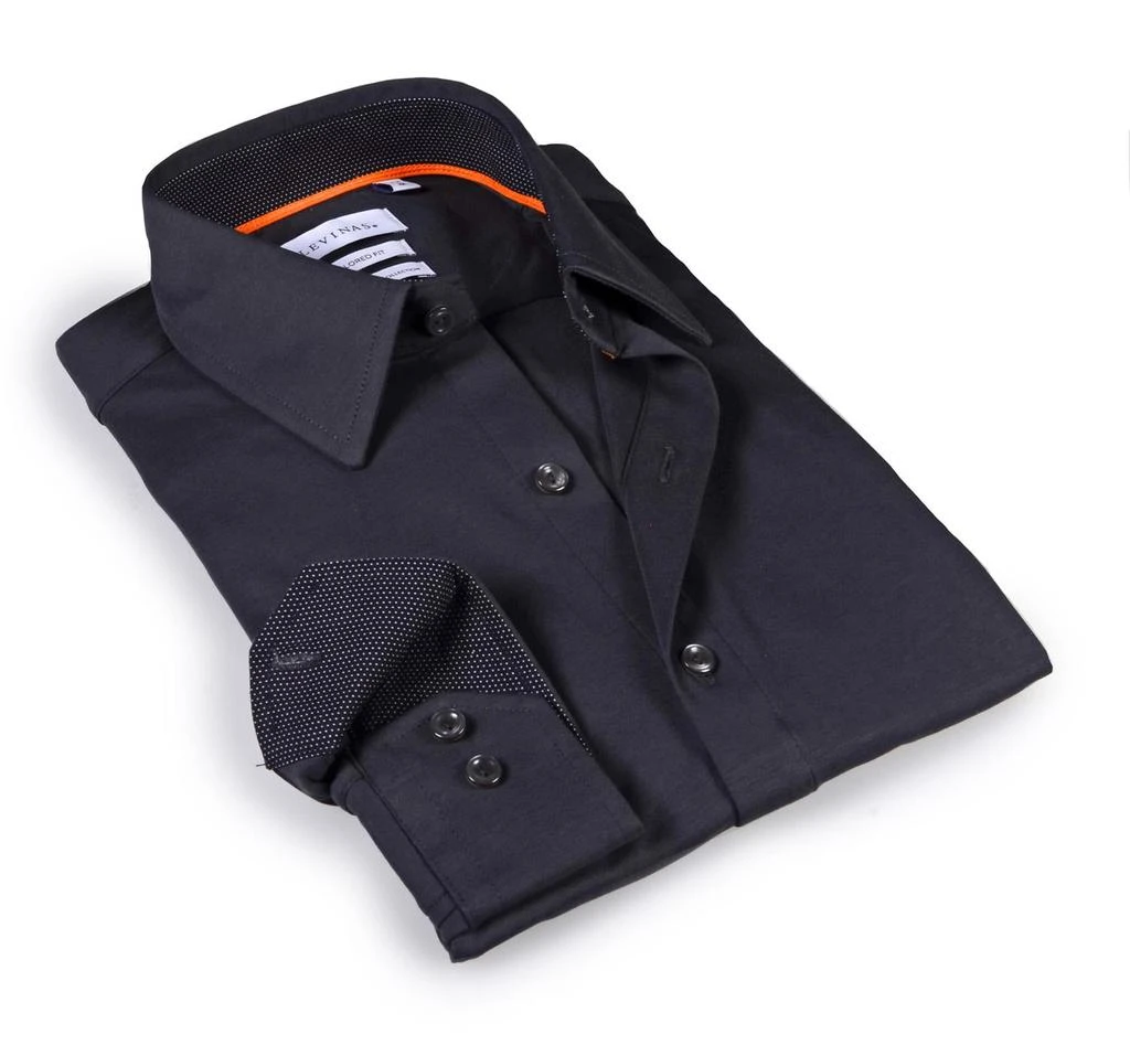 商品Levinas|Performance Stretch Button Down,价格¥303,第1张图片