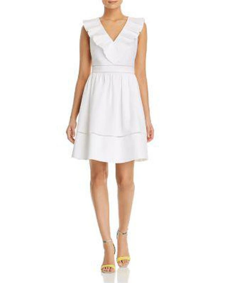商品Kate Spade|Ruffle Neck Dress,价格¥886,第1张图片