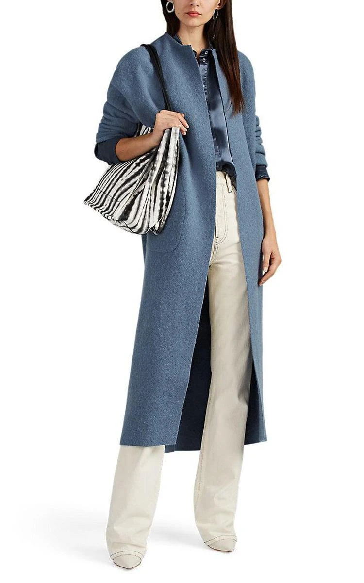商品Zero|Kota Alpaca-Wool Open-Front Cocoon Coat,价格¥11039,第2张图片详细描述