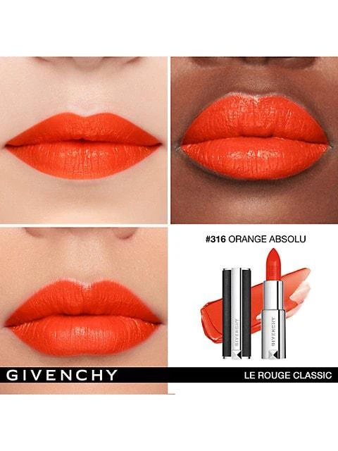 商品Givenchy|Le Rouge Satin Matte Lipstick,价格¥283,第3张图片详细描述