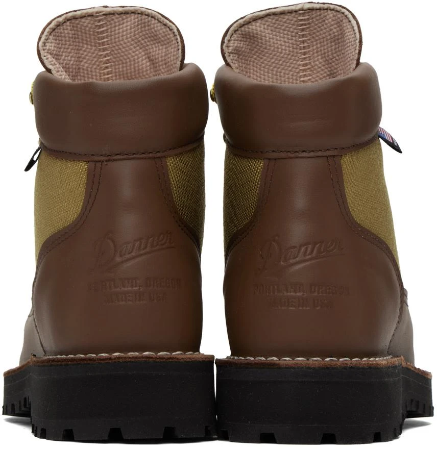 商品Danner|Brown & Khaki Light Boots,价格¥2102,第2张图片详细描述