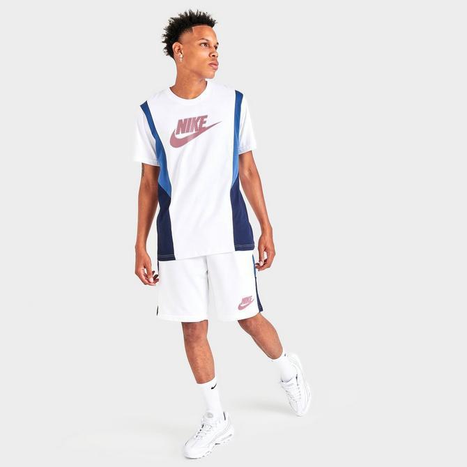 商品NIKE|Men's Nike Sportswear Hybrid Short-Sleeve T-Shirt,价格¥177,第4张图片详细描述