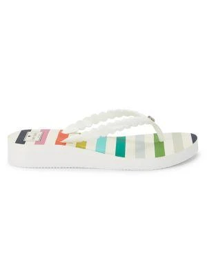 商品Kate Spade|Megan Champagne-Print Flip Flops,价格¥200,第1张图片