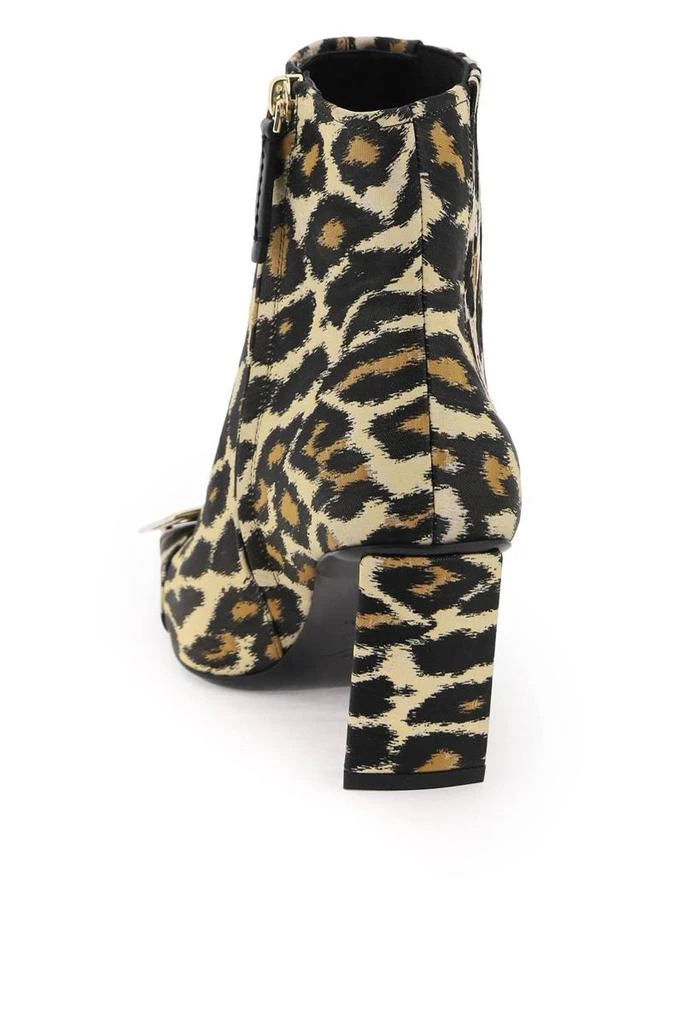 商品Roger Vivier|Roger vivier leopard jacquard 'belle vivier' chelsea boots,价格¥7501,第3张图片详细描述