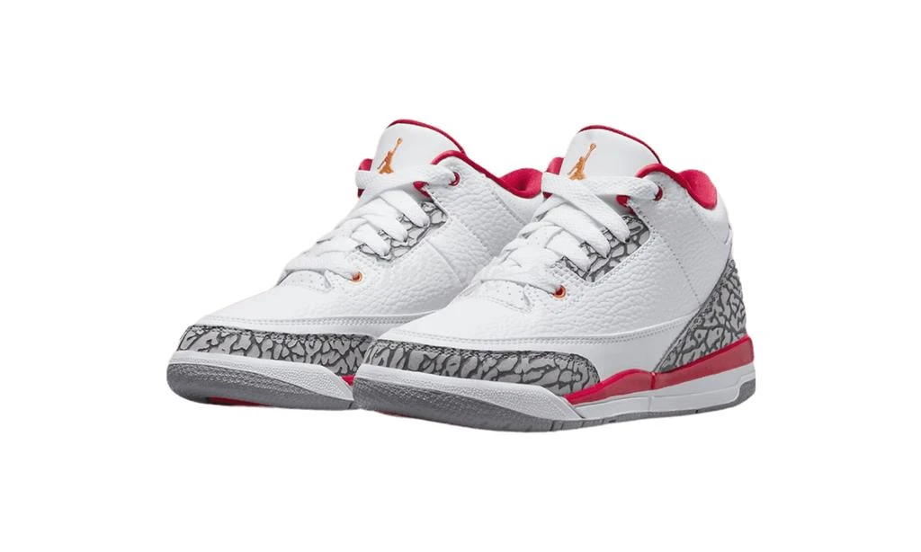 商品Jordan|Air Jordan 3 Retro "Red Cardinal" Pre-School,价格¥1188,第2张图片详细描述