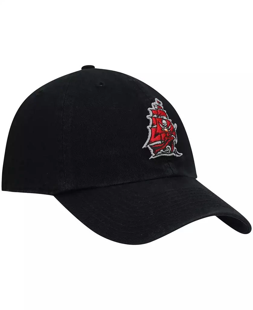 商品47 Brand|Men's Black Tampa Bay Buccaneers Clean Up Alternate Adjustable Hat,价格¥225,第3张图片详细描述