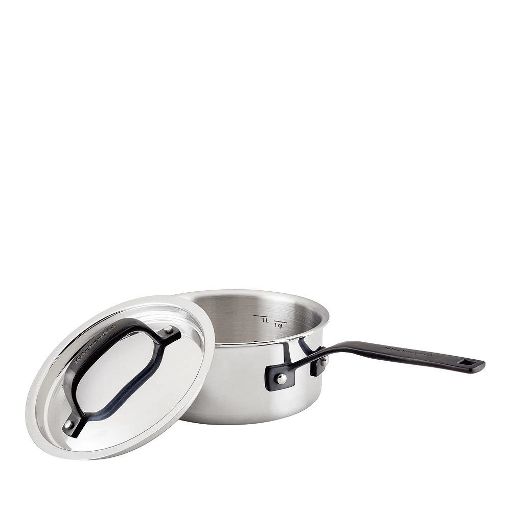 5 Ply Stainless Steel 1.5 Qt Saucepan and Lid 商品