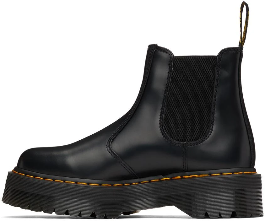 商品Dr. Martens|Black 2976 Platform Chelsea Boots,价格¥1577,第3张图片详细描述