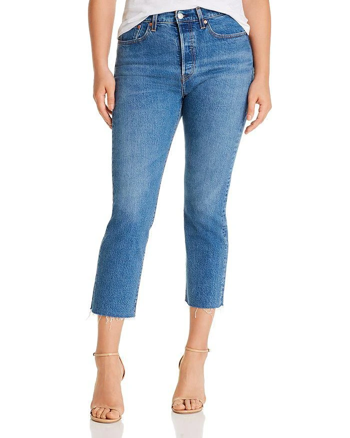 商品Levi's|Wedgie Crop 直筒牛仔裤,价格¥218,第2张图片详细描述