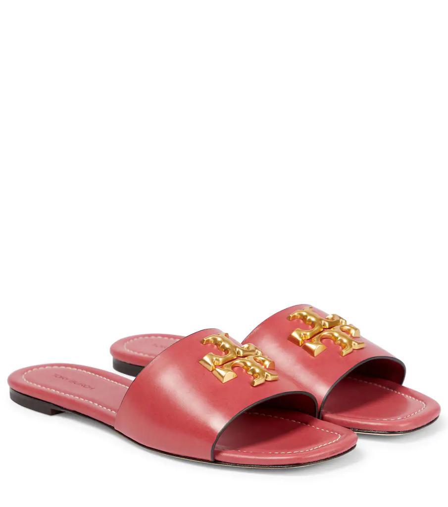 商品Tory Burch|Eleanor embellished leather sandals,价格¥2320,第1张图片