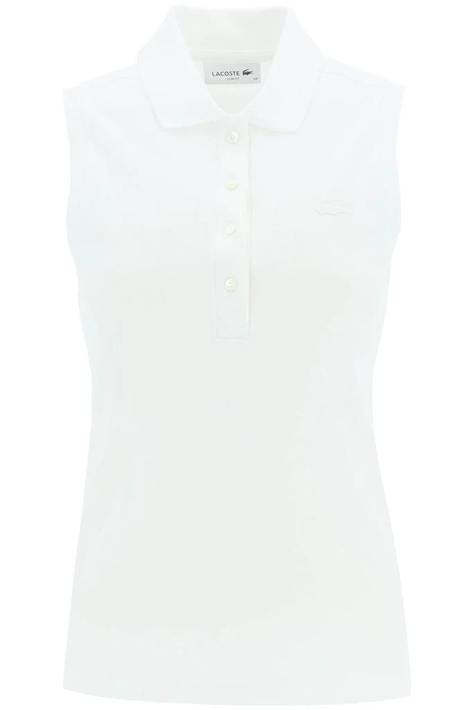 商品Lacoste|sleeveless polo shirt,价格¥282,第1张图片