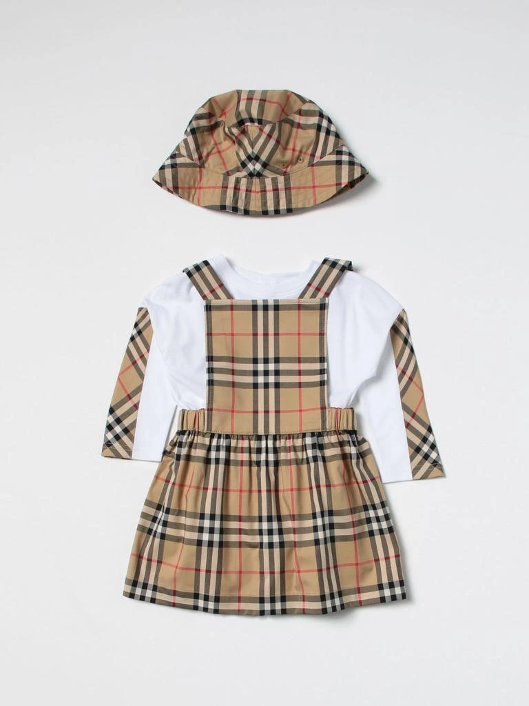 商品Burberry|Burberry romper for baby,价格¥3577,第1张图片