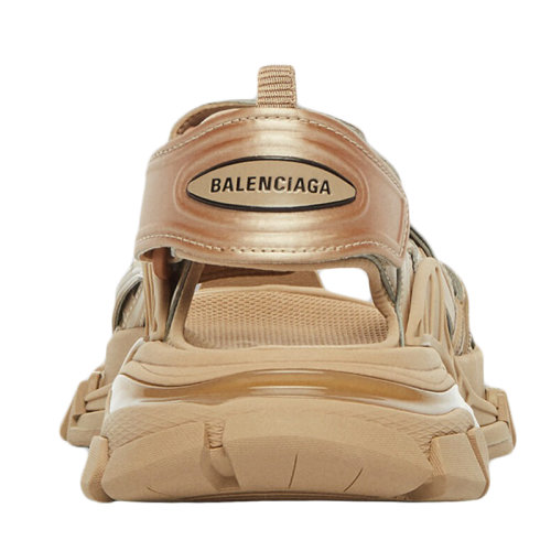 Balenciaga/巴黎世家  TRACK系列 男士米色氯丁橡胶和橡胶凉鞋617542W2CC19370商品第2张图片规格展示