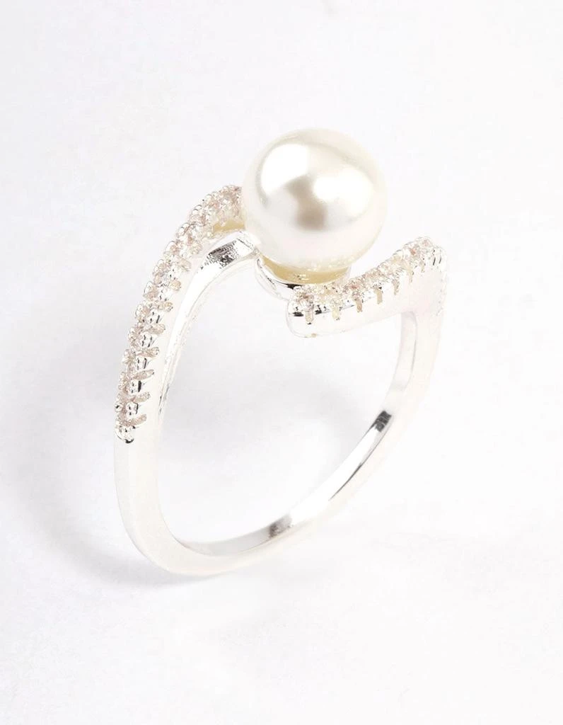 商品Lovisa|Silver Plated Wrapped Pearl Ring,价格¥150,第2张图片详细描述