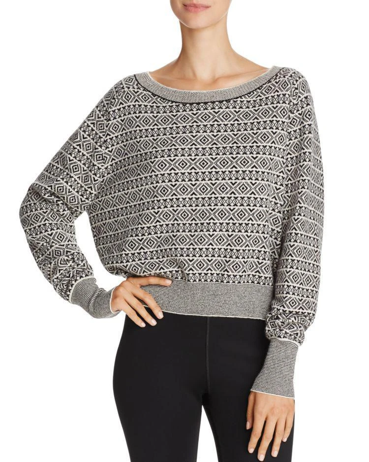 商品Theory|Relaxed Boat Neck Jacquard Sweater ,价格¥450,第1张图片