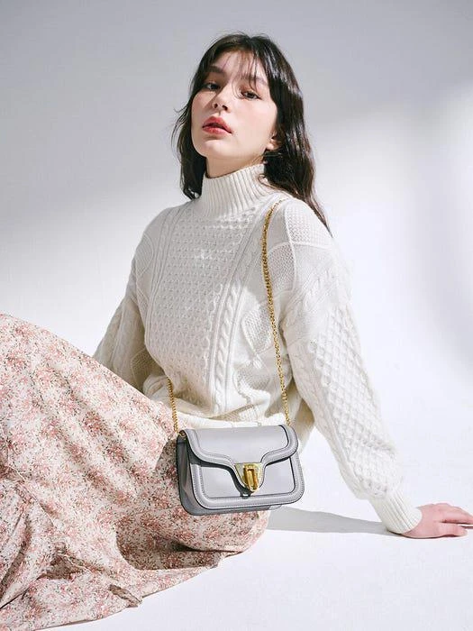 商品Coccinelle|Marvin Twist Mini Bag 3 Colors,价格¥2797,第1张图片