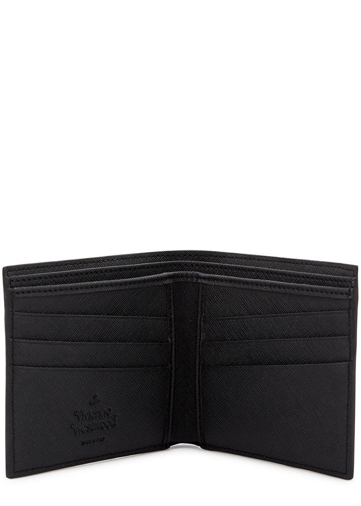 商品Vivienne Westwood|Black printed vegan leather wallet,价格¥897,第5张图片详细描述