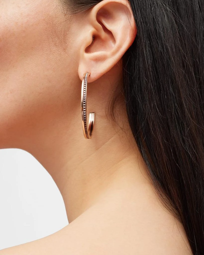 商品Boucheron|Quatre Classique 18K Rose Gold Hoop Earrings,价格¥76978,第2张图片详细描述