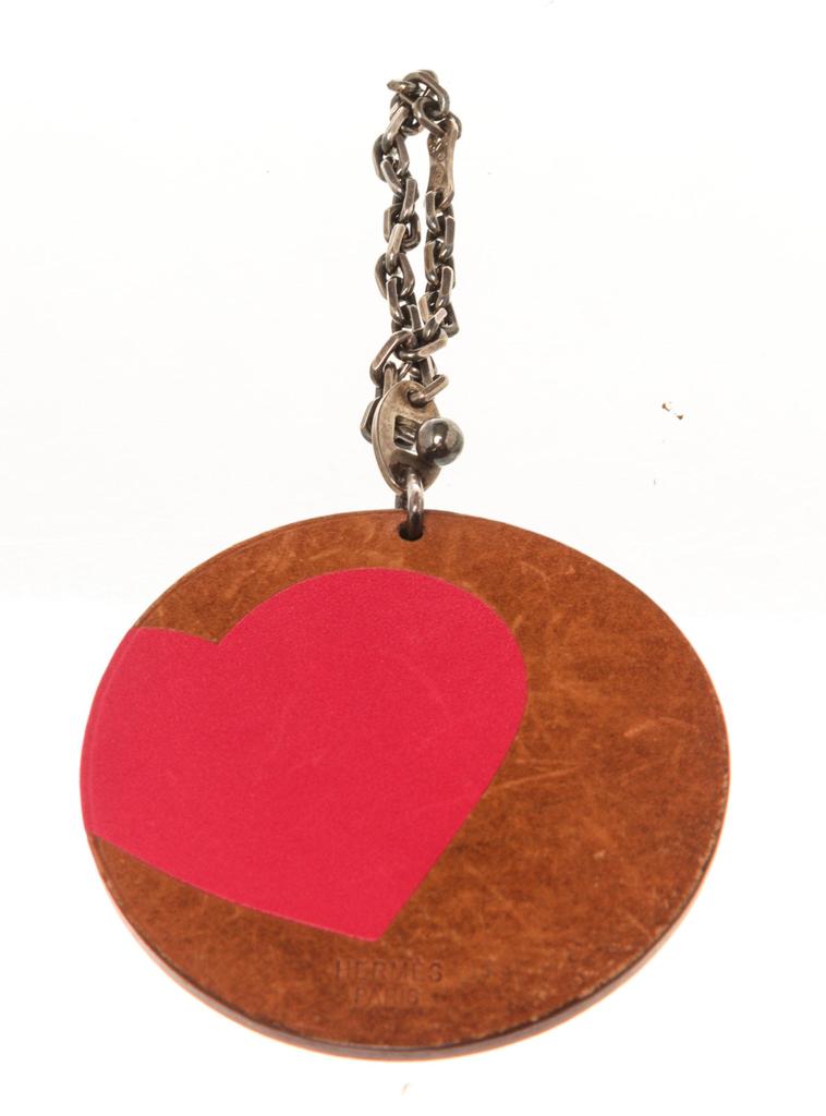 Hermes Red Catch Me Heart Charm商品第2张图片规格展示