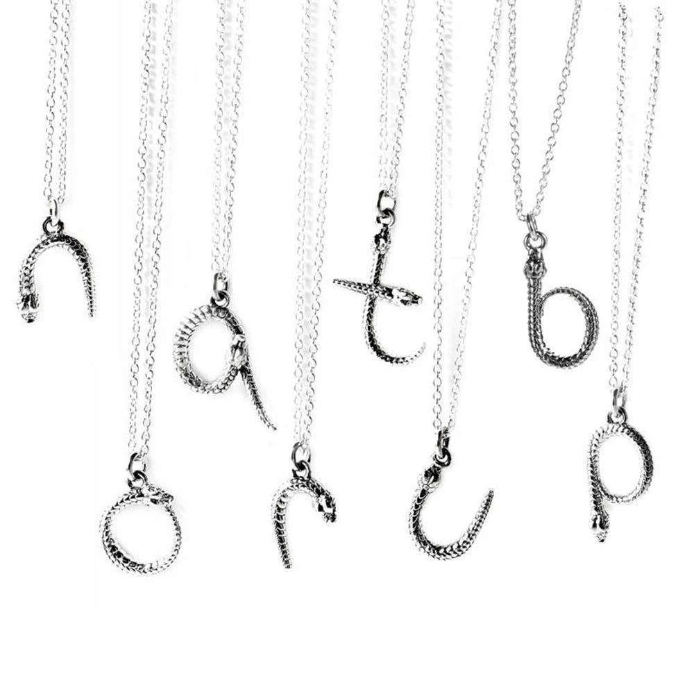 商品Theo Fennell|Theo Fennell Women's Alias Letter Silver Mamba Pendant Necklace,价格¥437,第2张图片详细描述