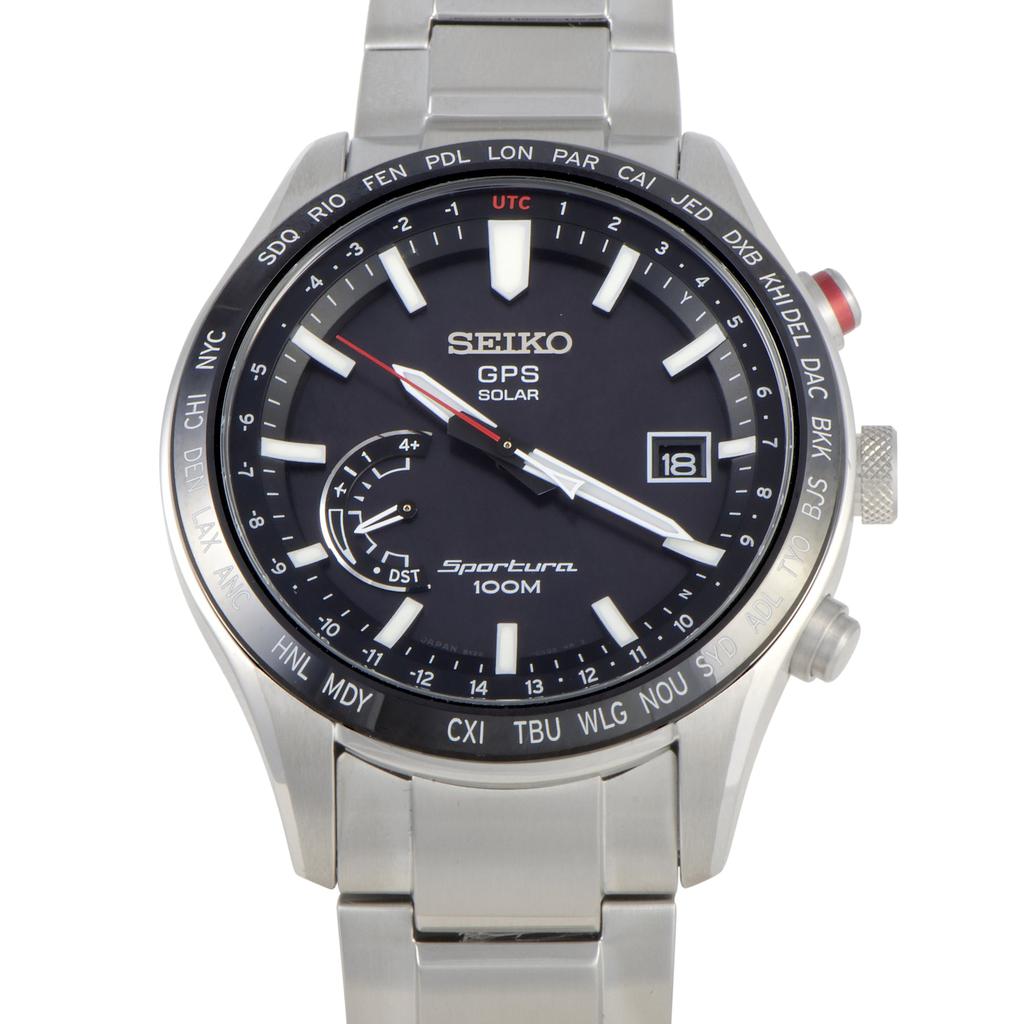 Seiko Sportura GPS Solar Watch SSF003商品第1张图片规格展示