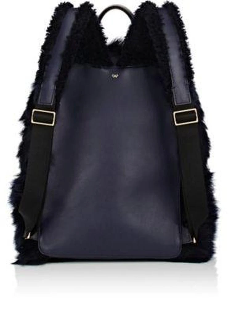 商品Anya Hindmarch|Eyes Shearling Mini-Backpack,价格¥8323,第4张图片详细描述