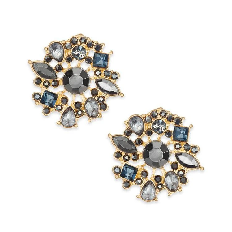 商品INC International|Gold-Tone Stone & Crystal 耳环,价格¥51,第1张图片