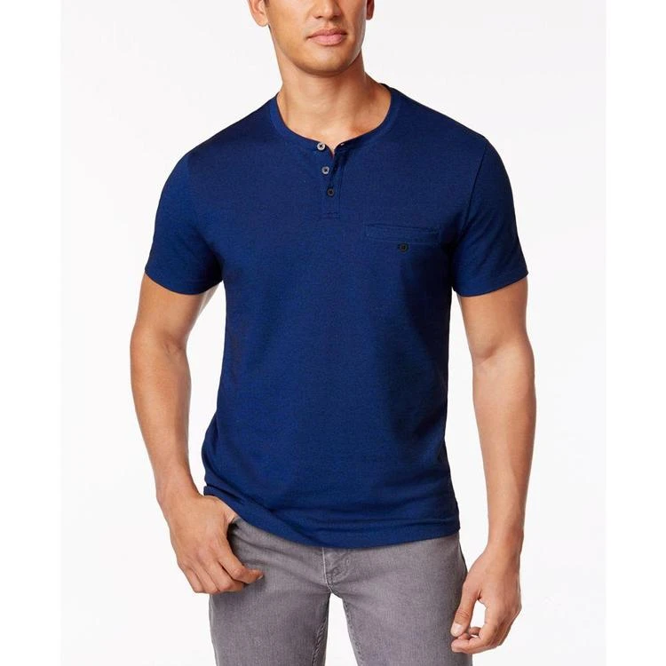 商品Alfani|Men's Pierre Henley, Created for Macy's,价格¥98,第2张图片详细描述