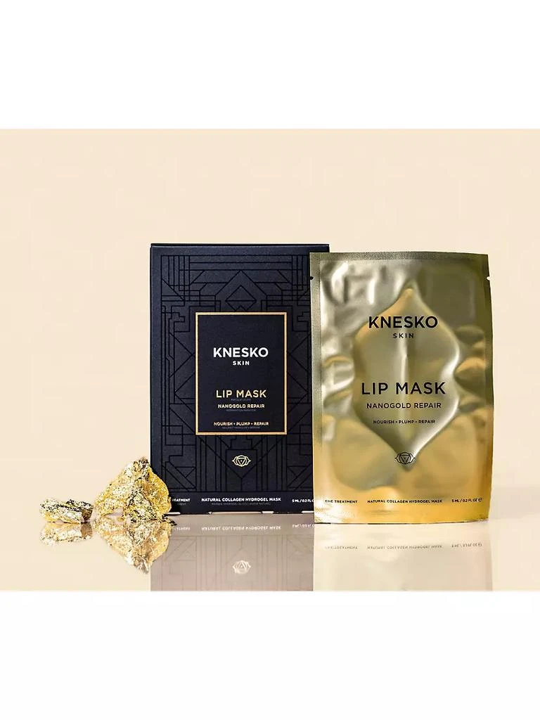 商品Knesko|Nanogold Repair Collagen Lip Mask,价格¥143,第2张图片详细描述
