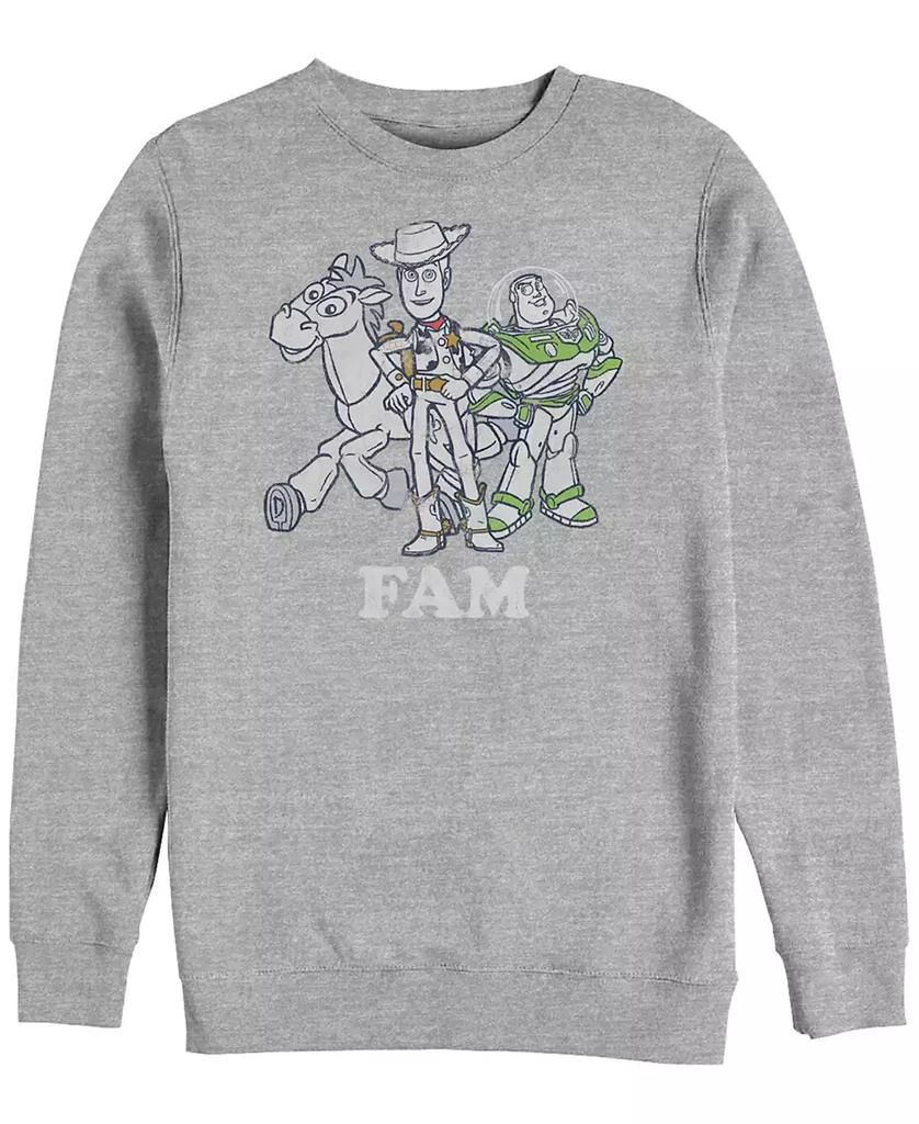 商品Disney|Disney Men's Toy Story Buzz and Woody Family, Crewneck Fleece,价格¥337,第1张图片