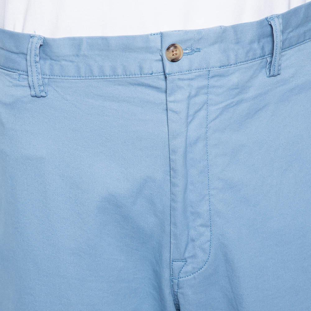 Polo Ralph Lauren Blue Stretch Cotton Twill Straight Fit Chinos XL商品第4张图片规格展示