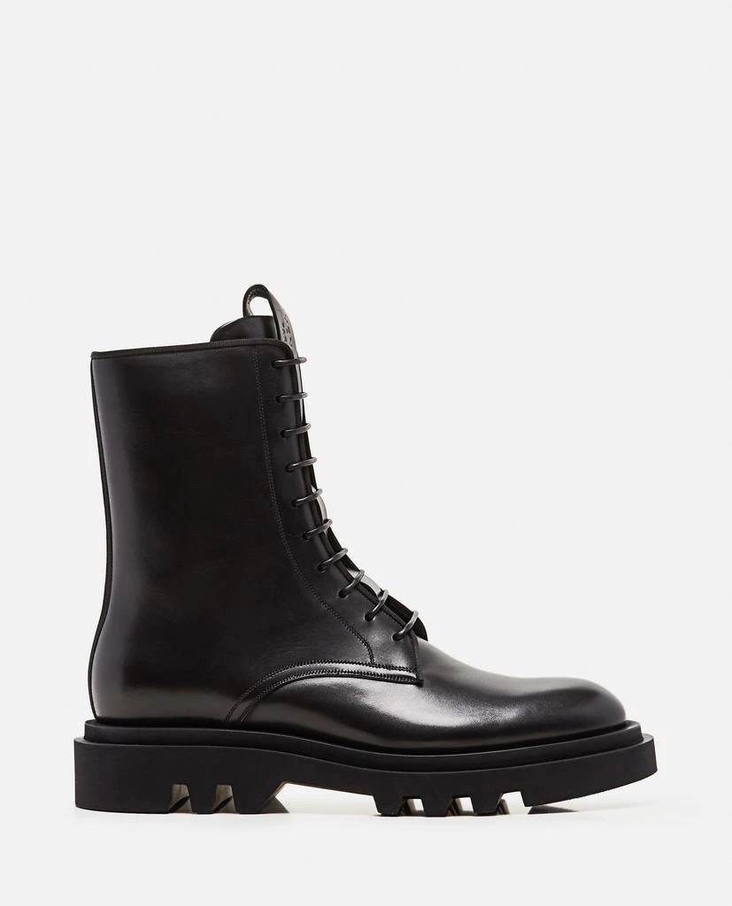 商品Givenchy|Calf leather combat boots,价格¥5451,第1张图片