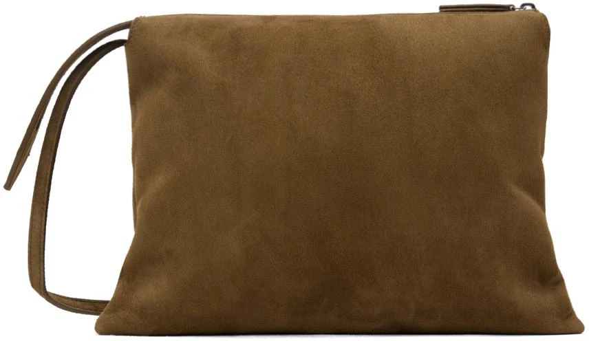 商品The Row|Brown Nu Twin Shoulder Bag,价格¥12598,第1张图片