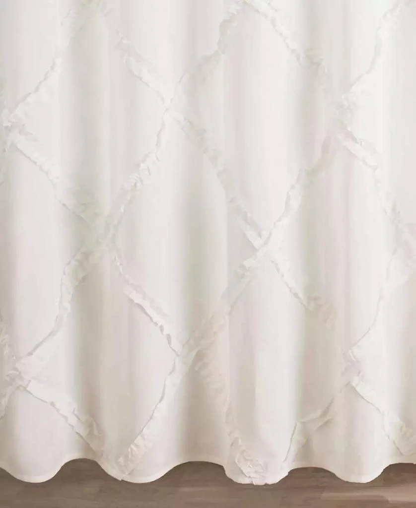 商品Laura Ashley|Adelina 100% Cotton Shower Curtain, 72" x 72",价格¥335,第2张图片详细描述